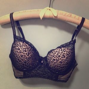 Kenzie Black Lace Bra